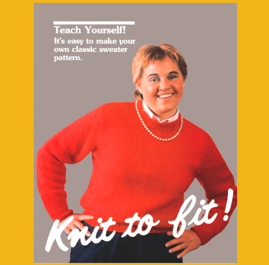 Knit to Fit Leaflet